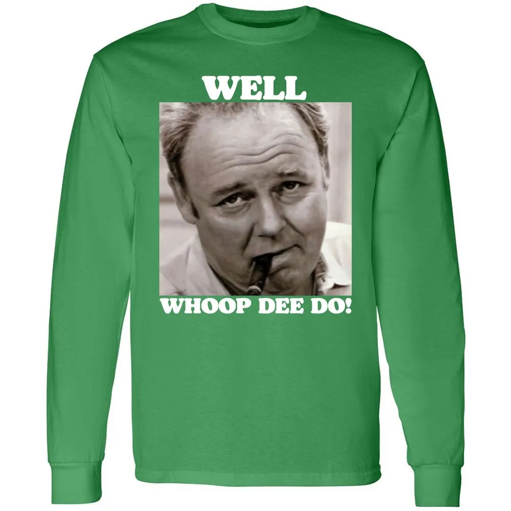 Funny 70s Tv Quote Whoop Dee Do - Irish Green - 10