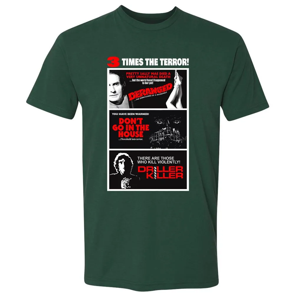 3 Times the Terror - Forest Green - 13