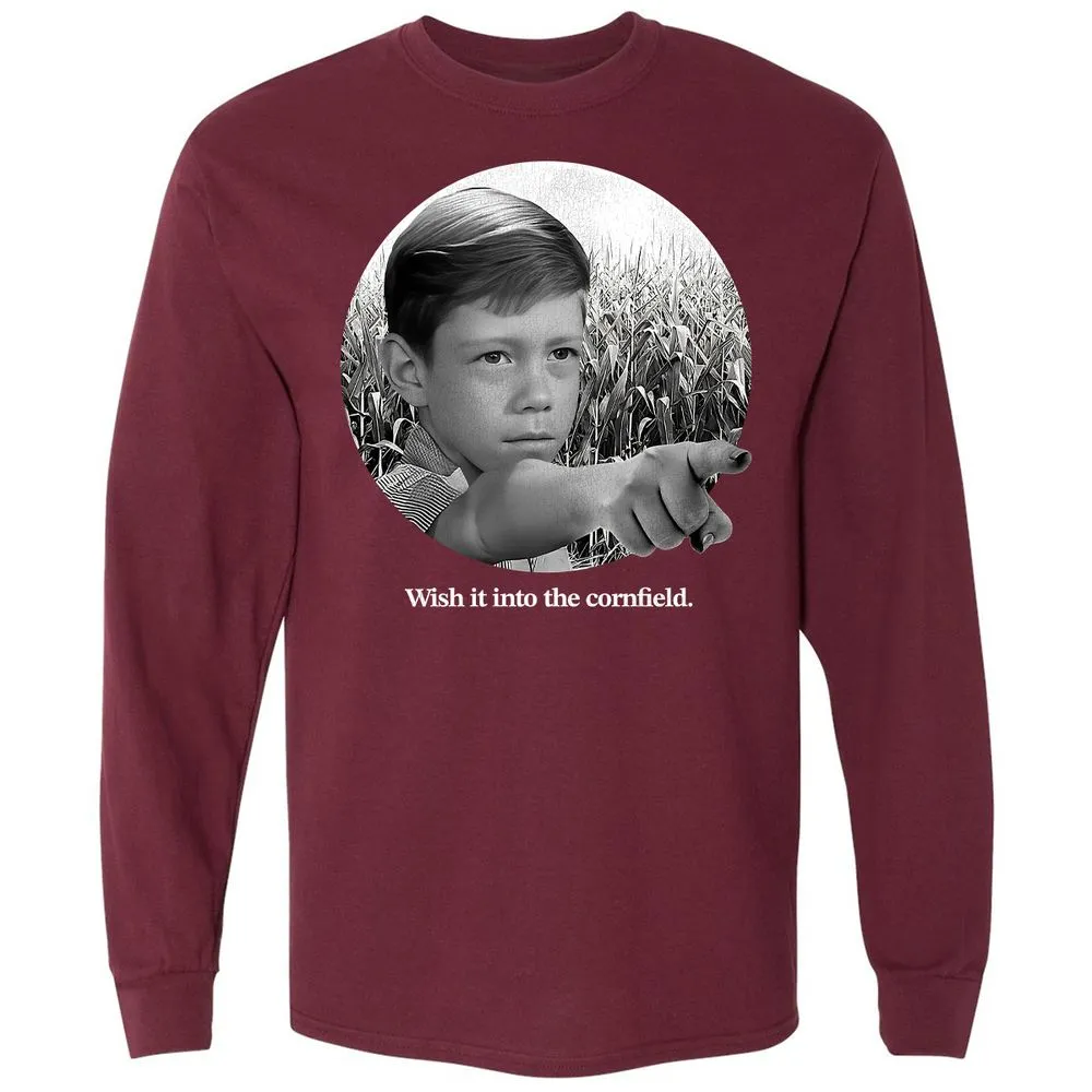 Wish It Into The Cornfield - Maroon - 11