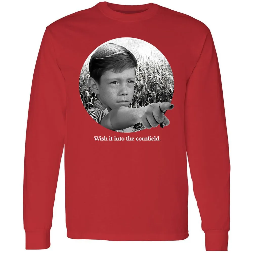 Wish It Into The Cornfield - Red - 14