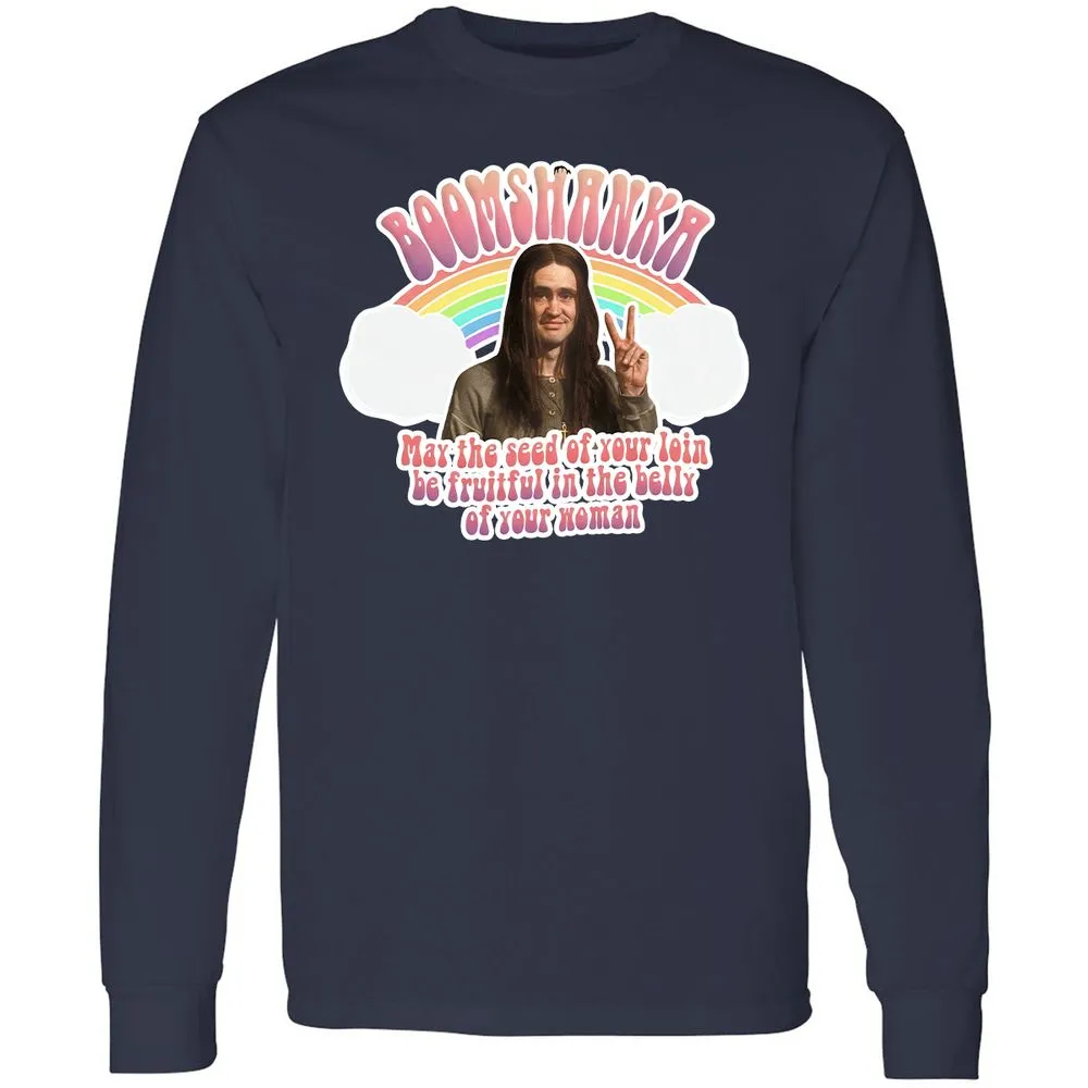 Long Sleeve T-Shirt - 9PWLVS4X - Navy - 2