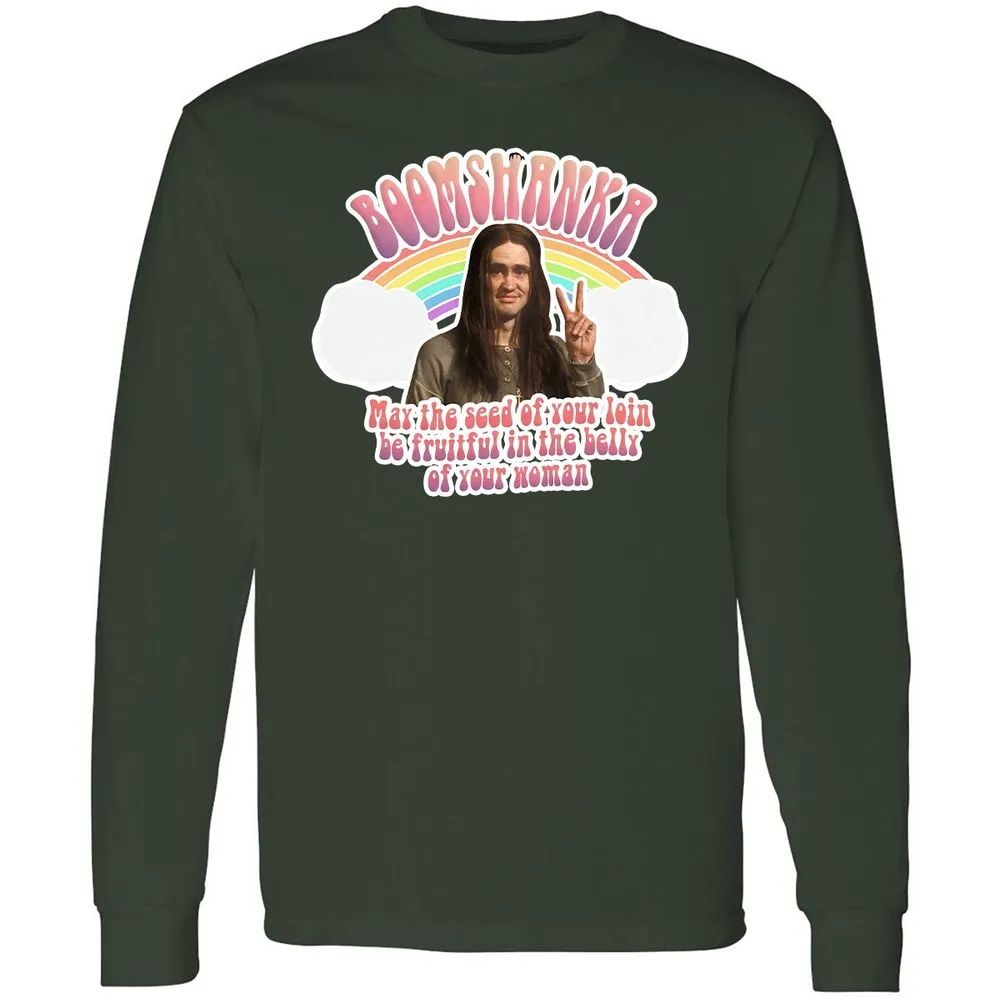 Long Sleeve T-Shirt - 9PWLVS4X - Forest Green - 4