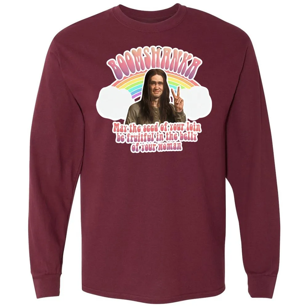 Long Sleeve T-Shirt - 9PWLVS4X - Maroon - 11