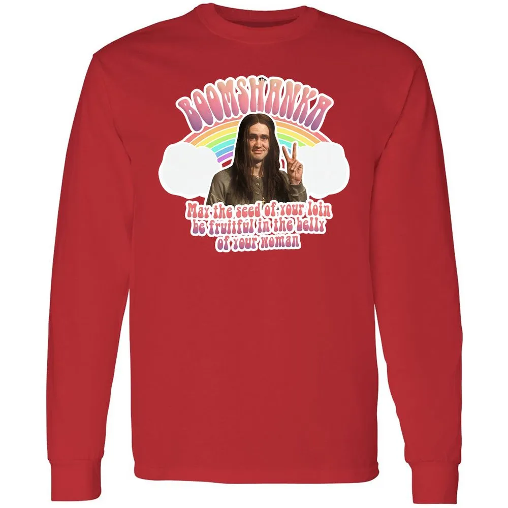 Long Sleeve T-Shirt - 9PWLVS4X - Red - 14