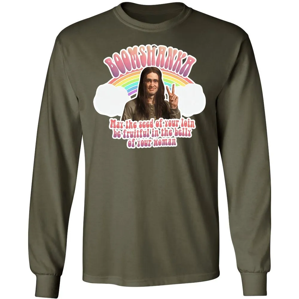 Long Sleeve T-Shirt - 9PWLVS4X - Military Green - 16