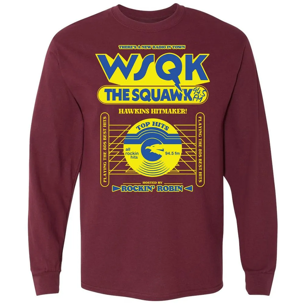 Long Sleeve T-Shirt - P2T5RTWW - Maroon - 11
