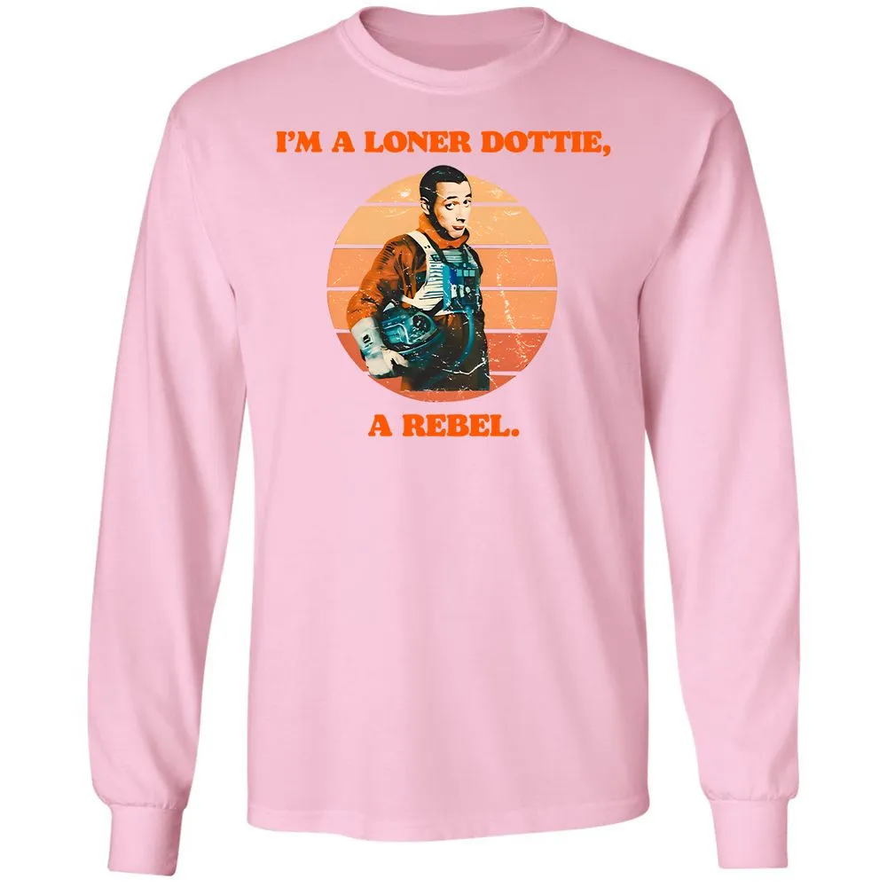 I'm a loner dottie a rebel - Light Pink - 3