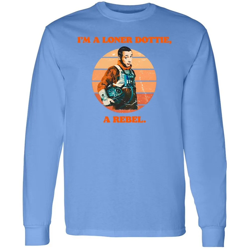 I'm a loner dottie a rebel - Carolina Blue - 12