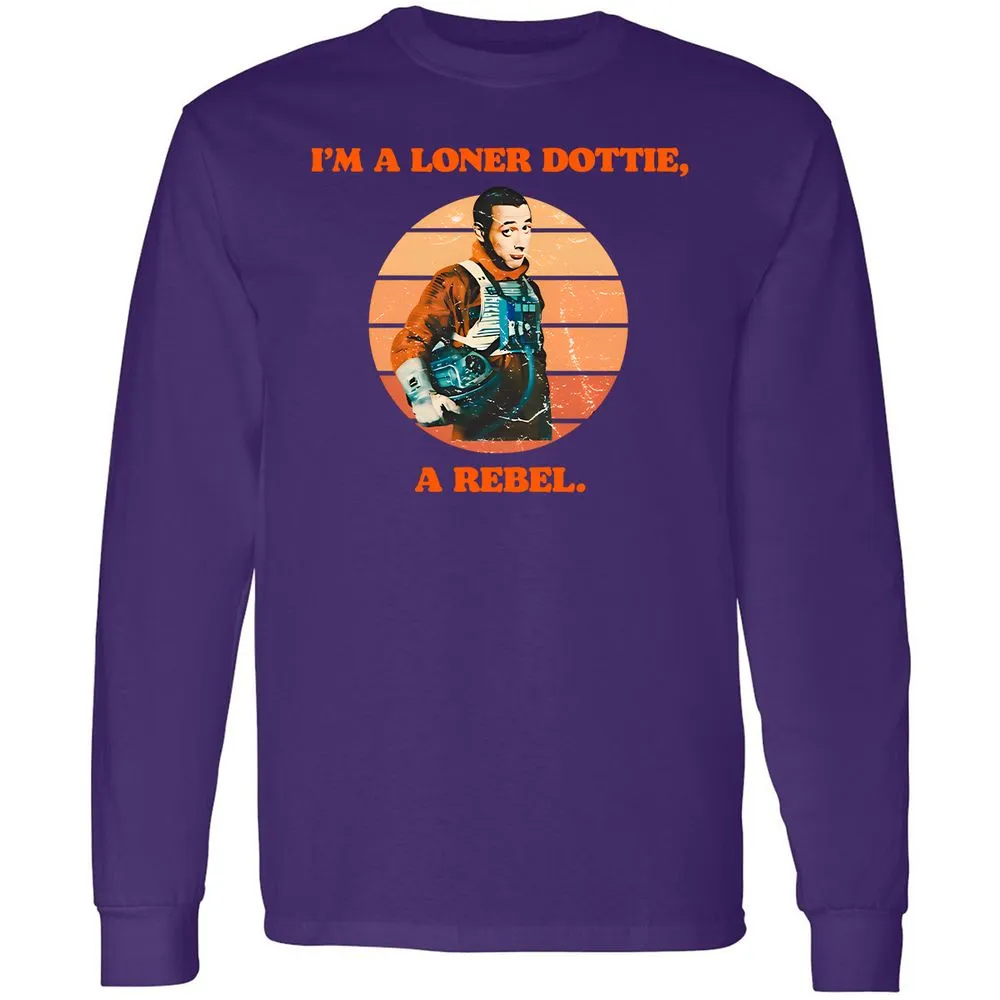 I'm a loner dottie a rebel - Purple - 13