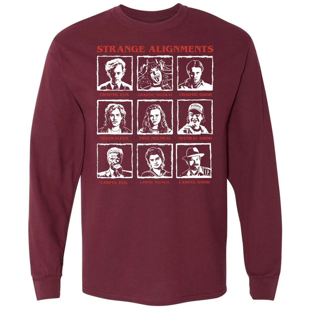 Strange Alignment - Maroon - 11