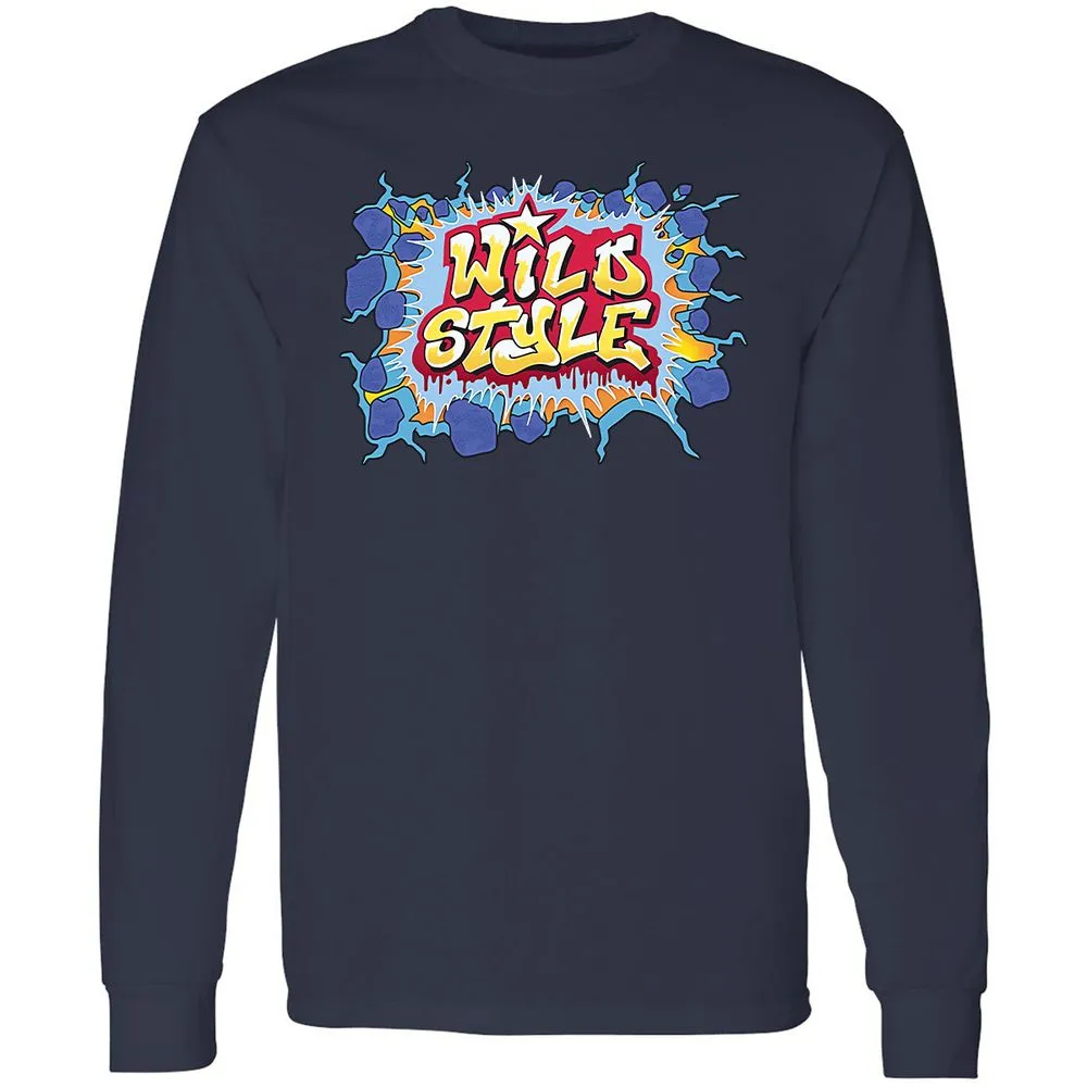 Long Sleeve T-Shirt - Black - Navy - 2