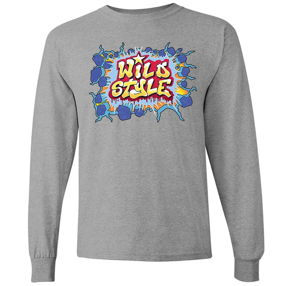 Long Sleeve T-Shirt - Black - Graphite Heather - 6