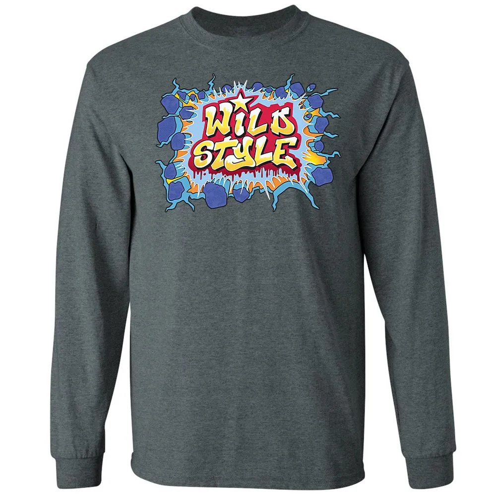 Long Sleeve T-Shirt - Black - Dark Heather - 15