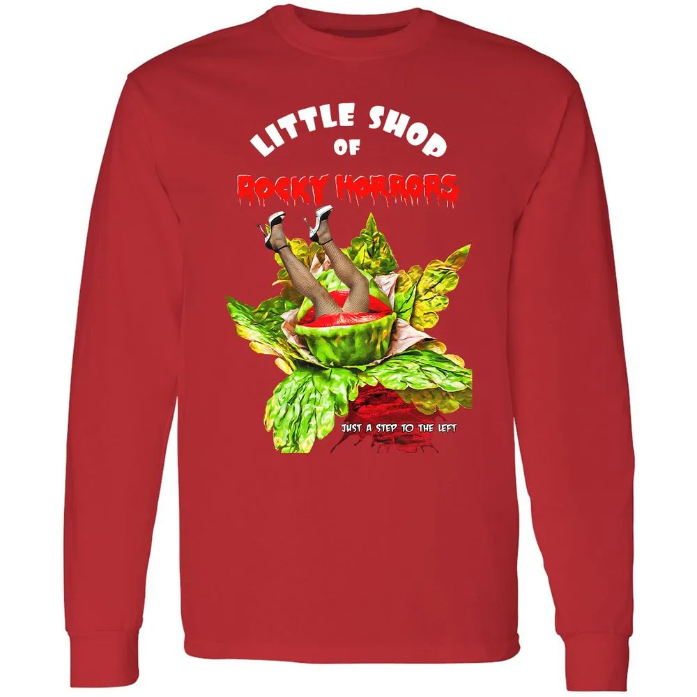 Long Sleeve T-Shirt - Black - Red - 14