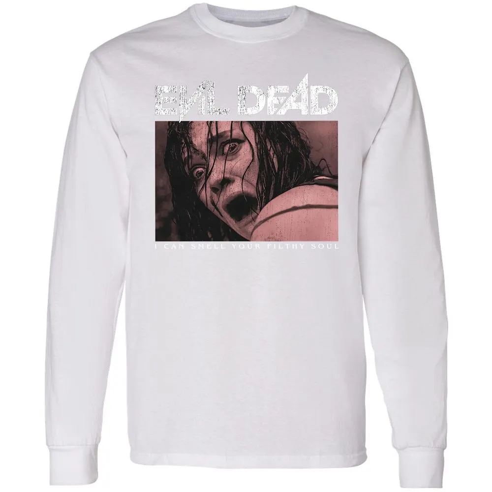 Long Sleeve T-Shirt - Black - White - 5