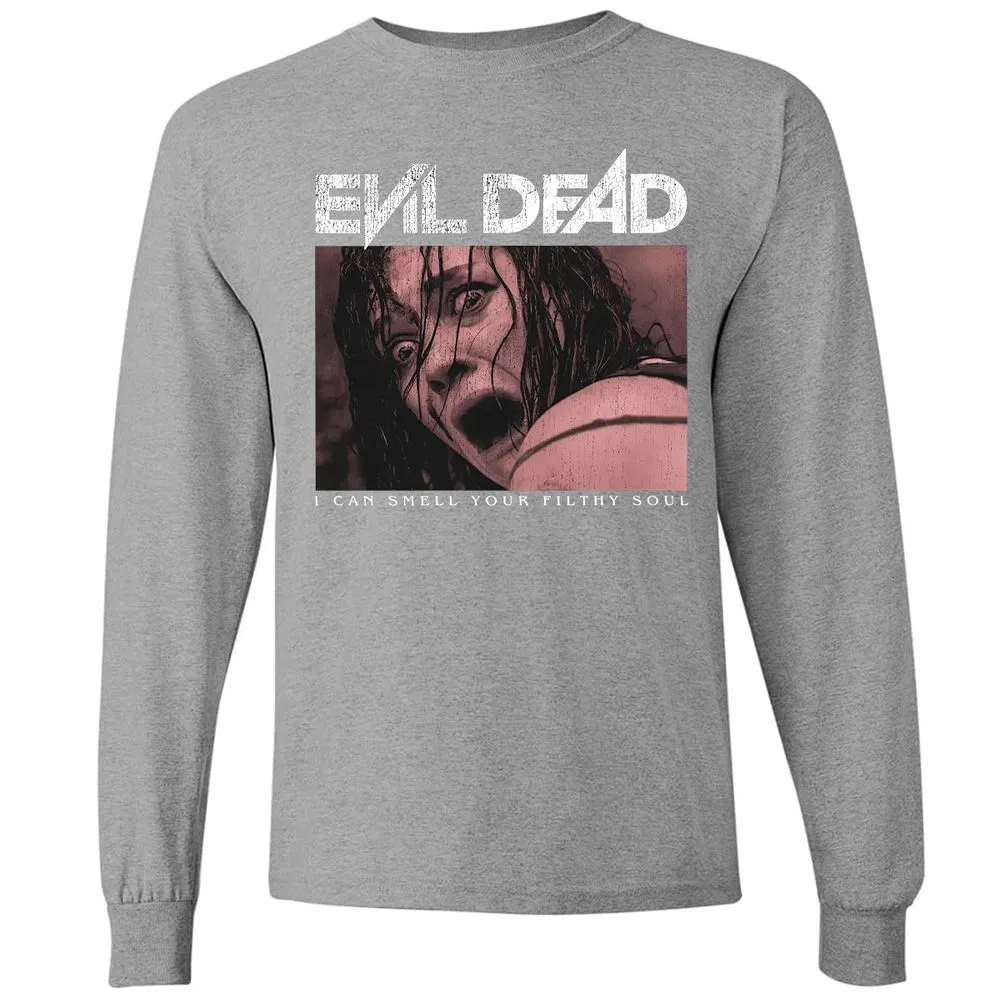 Long Sleeve T-Shirt - Black - Graphite Heather - 6