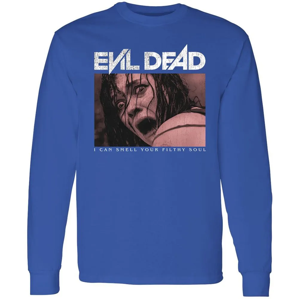 Long Sleeve T-Shirt - Black - Royal - 8