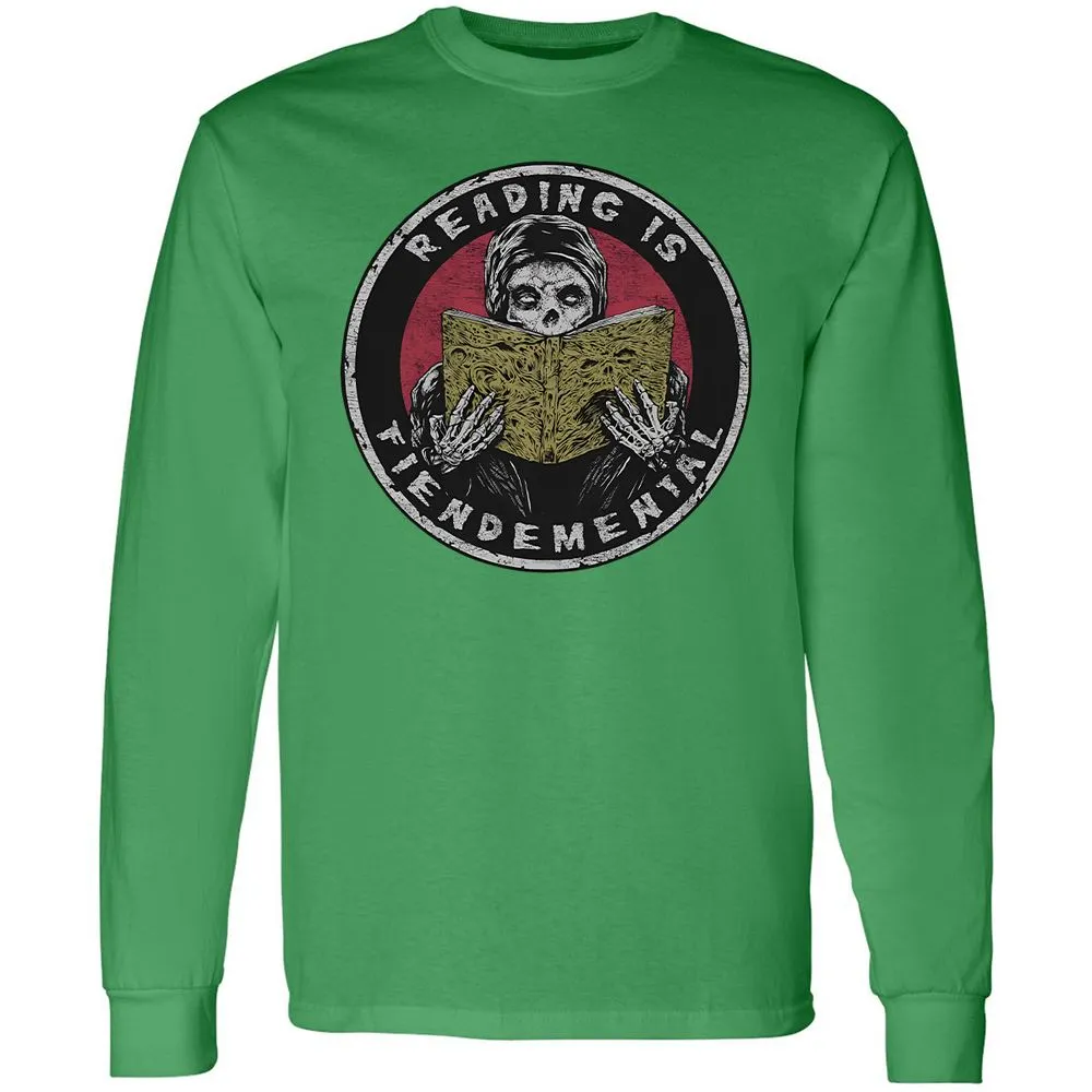 Reading Is Fiendemental - Irish Green - 10