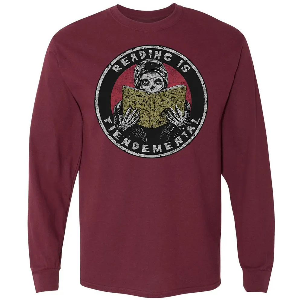 Reading Is Fiendemental - Maroon - 11