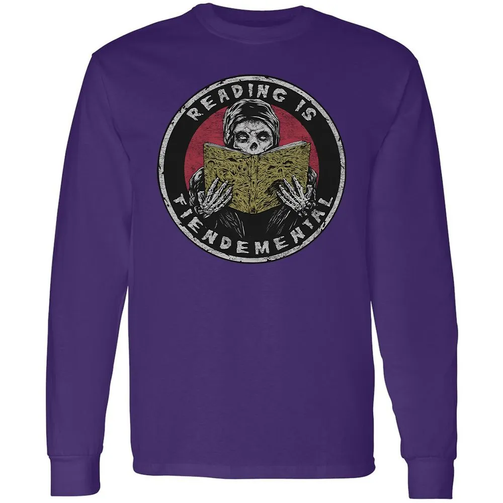 Reading Is Fiendemental - Purple - 13