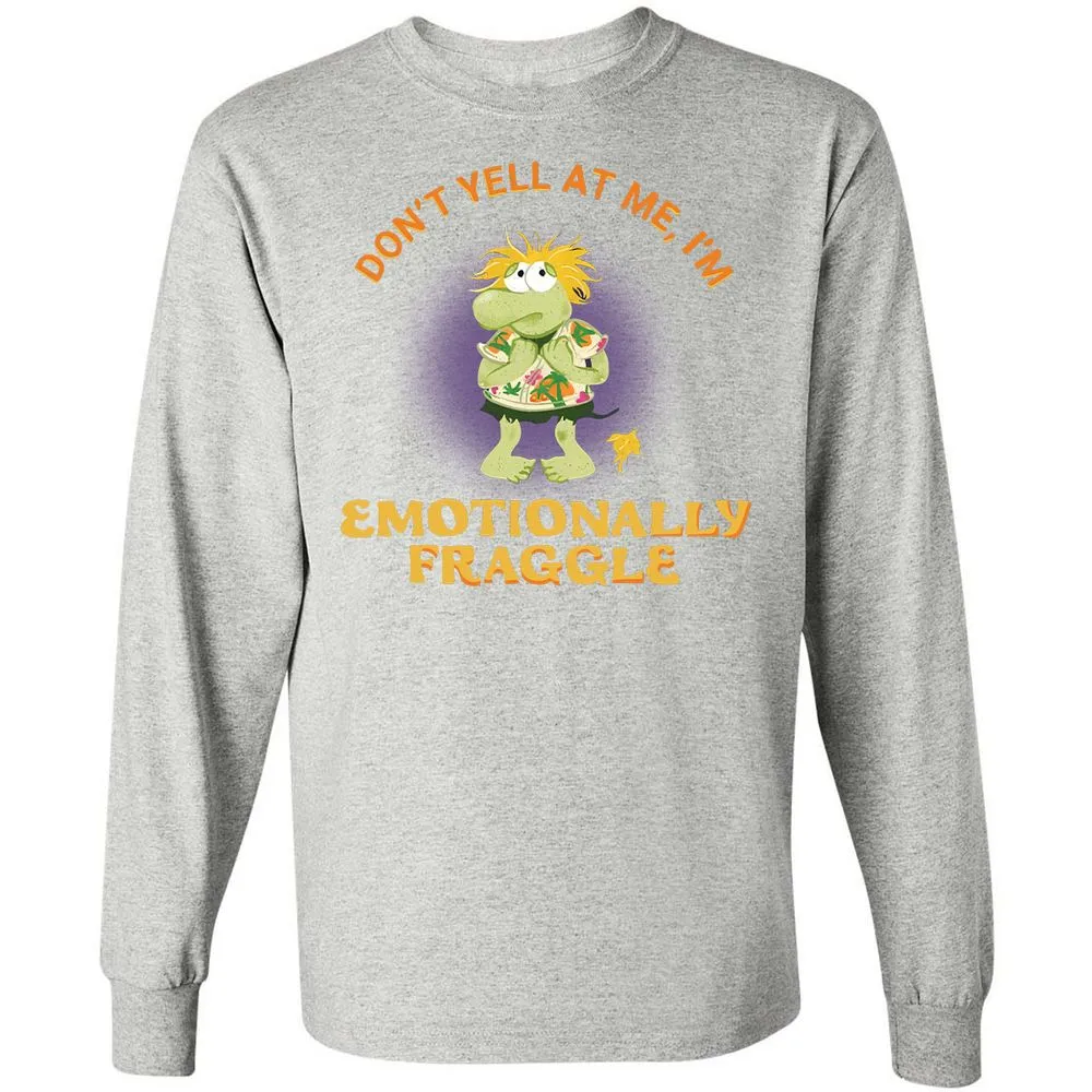 Long Sleeve T-Shirt - 4D3XAD6B - Ash - 7