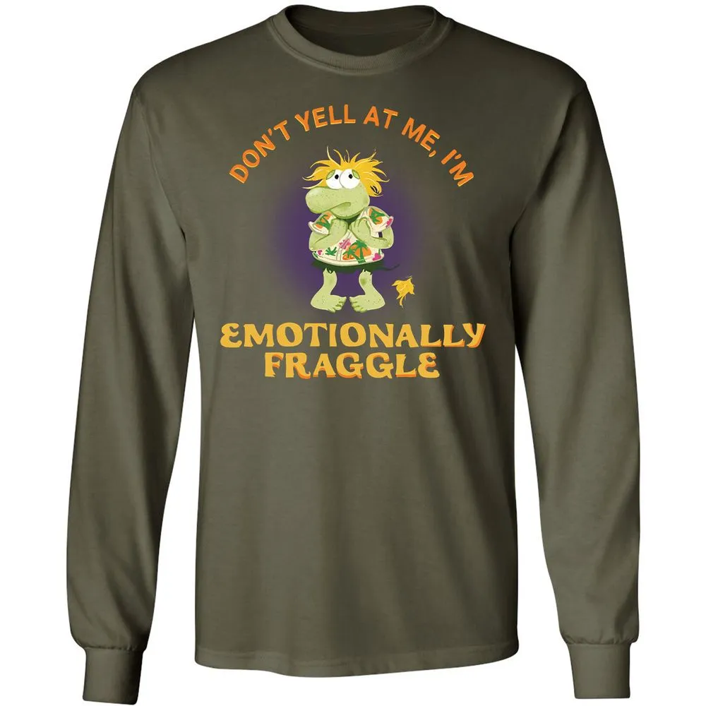 Long Sleeve T-Shirt - 4D3XAD6B - Military Green - 16