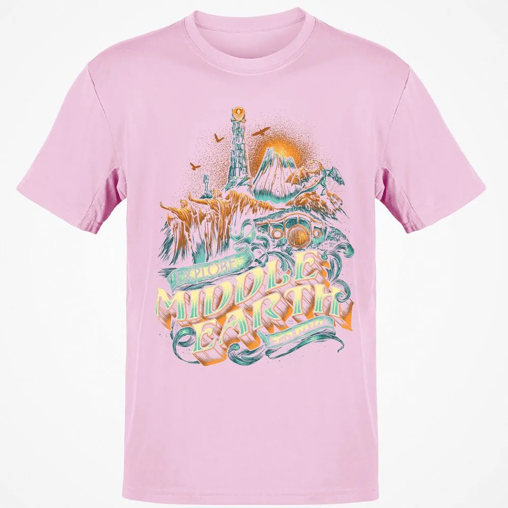 Classic Unisex T-Shirt - PMKBKJW8 - Light Pink - 5