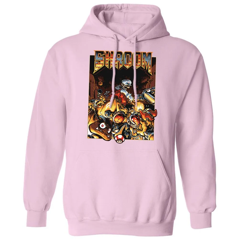 Classic Unisex Hoodie - EYEMH145 - Light Pink - 3