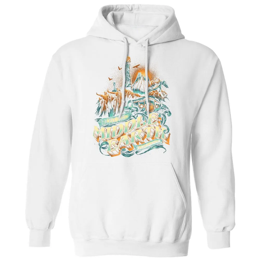 Classic Unisex Hoodie - HR9U4RUZ - White - 11
