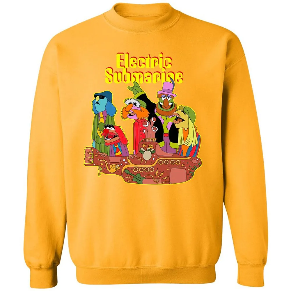 Classic Unisex Sweatshirt - 72K555H2 - Gold - 11