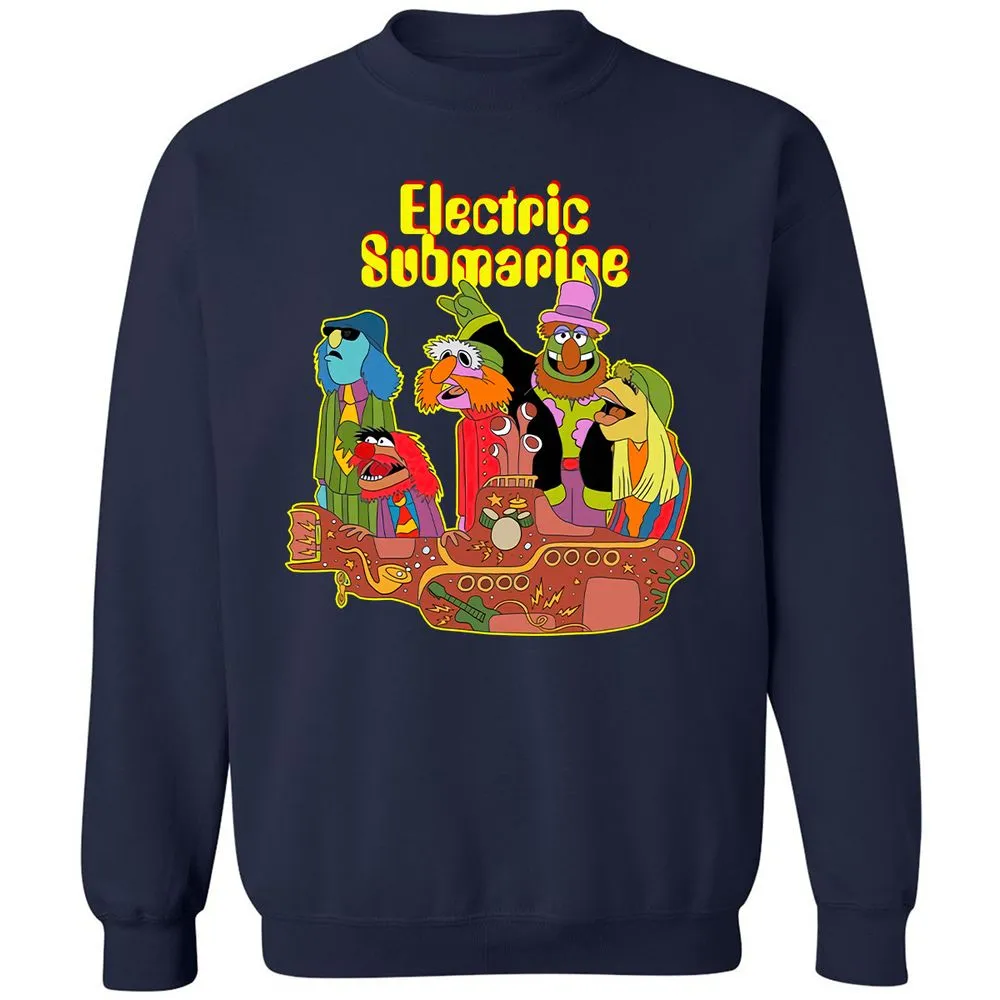 Classic Unisex Sweatshirt - 72K555H2 - Navy - 2
