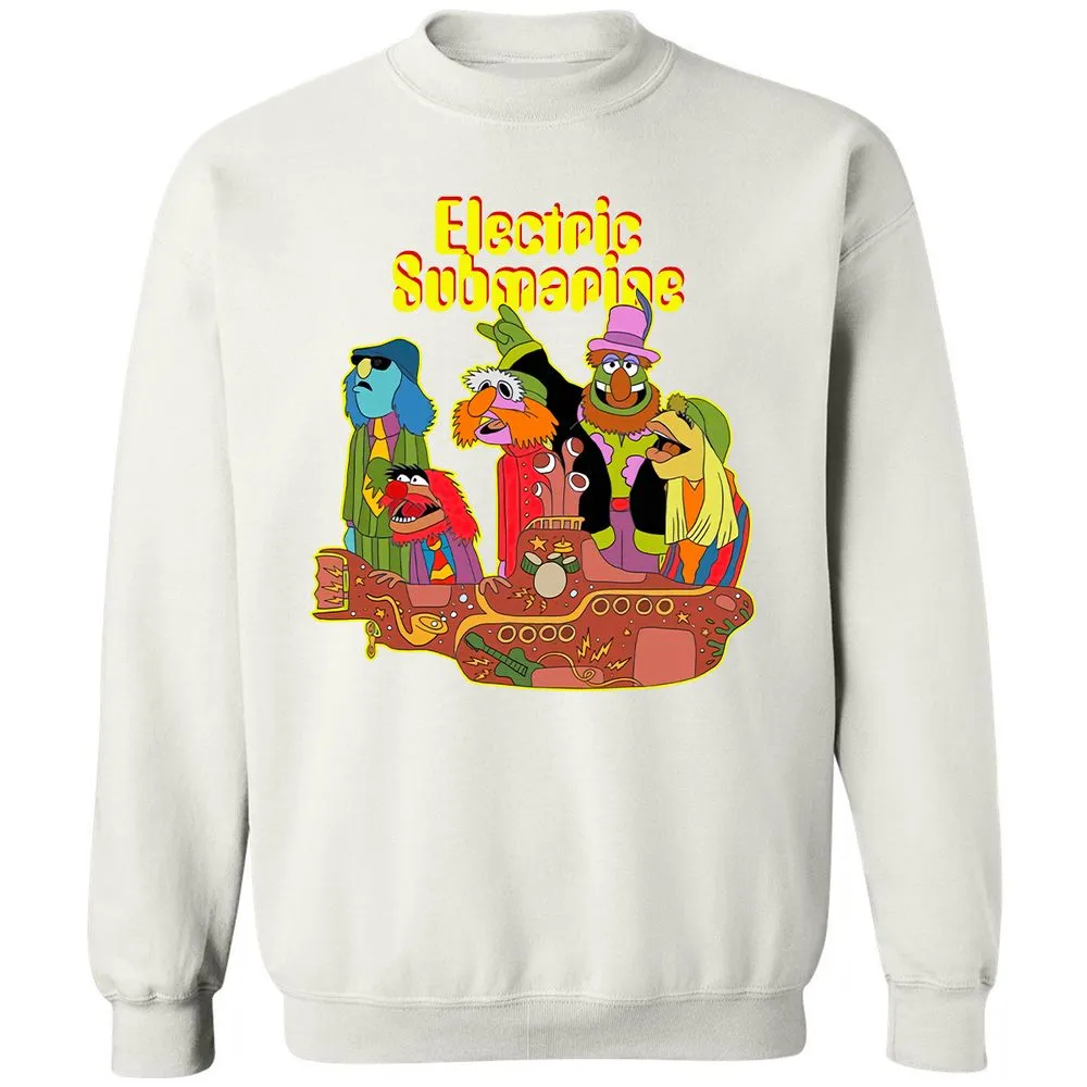 Classic Unisex Sweatshirt - 72K555H2 - White - 12