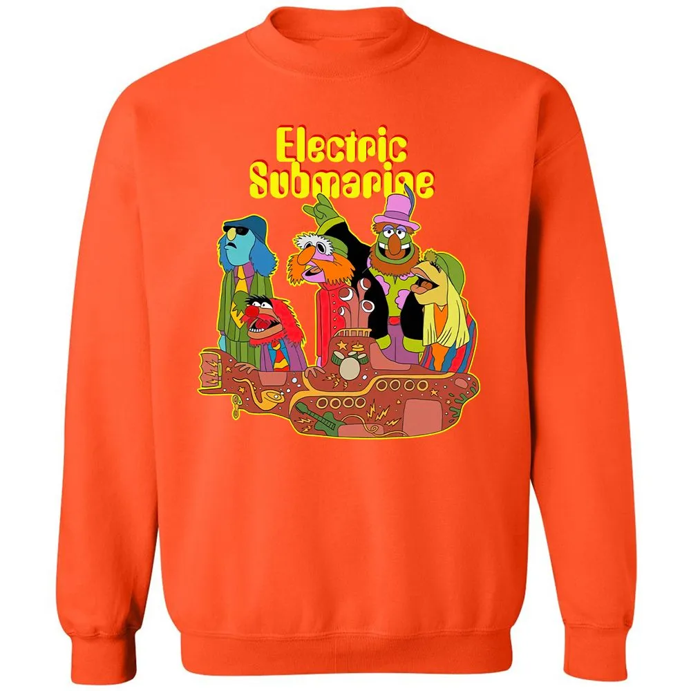Classic Unisex Sweatshirt - 72K555H2 - Orange - 10