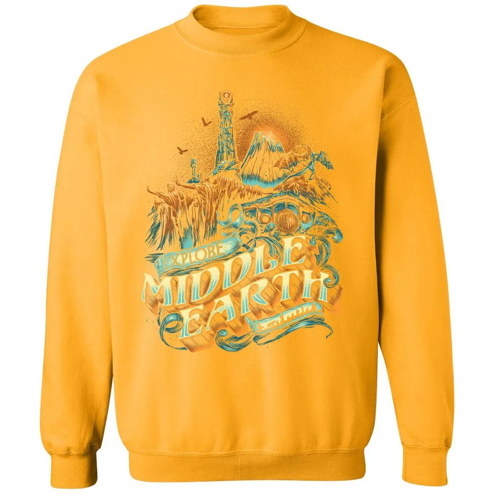 Classic Unisex Sweatshirt - KTCUDV19 - Gold - 11