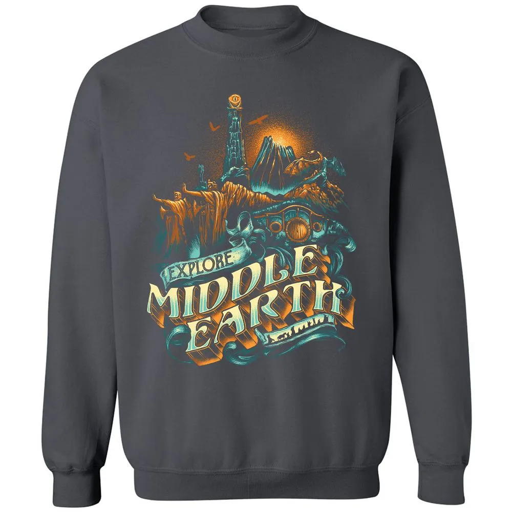 Classic Unisex Sweatshirt - KTCUDV19 - Charcoal - 7