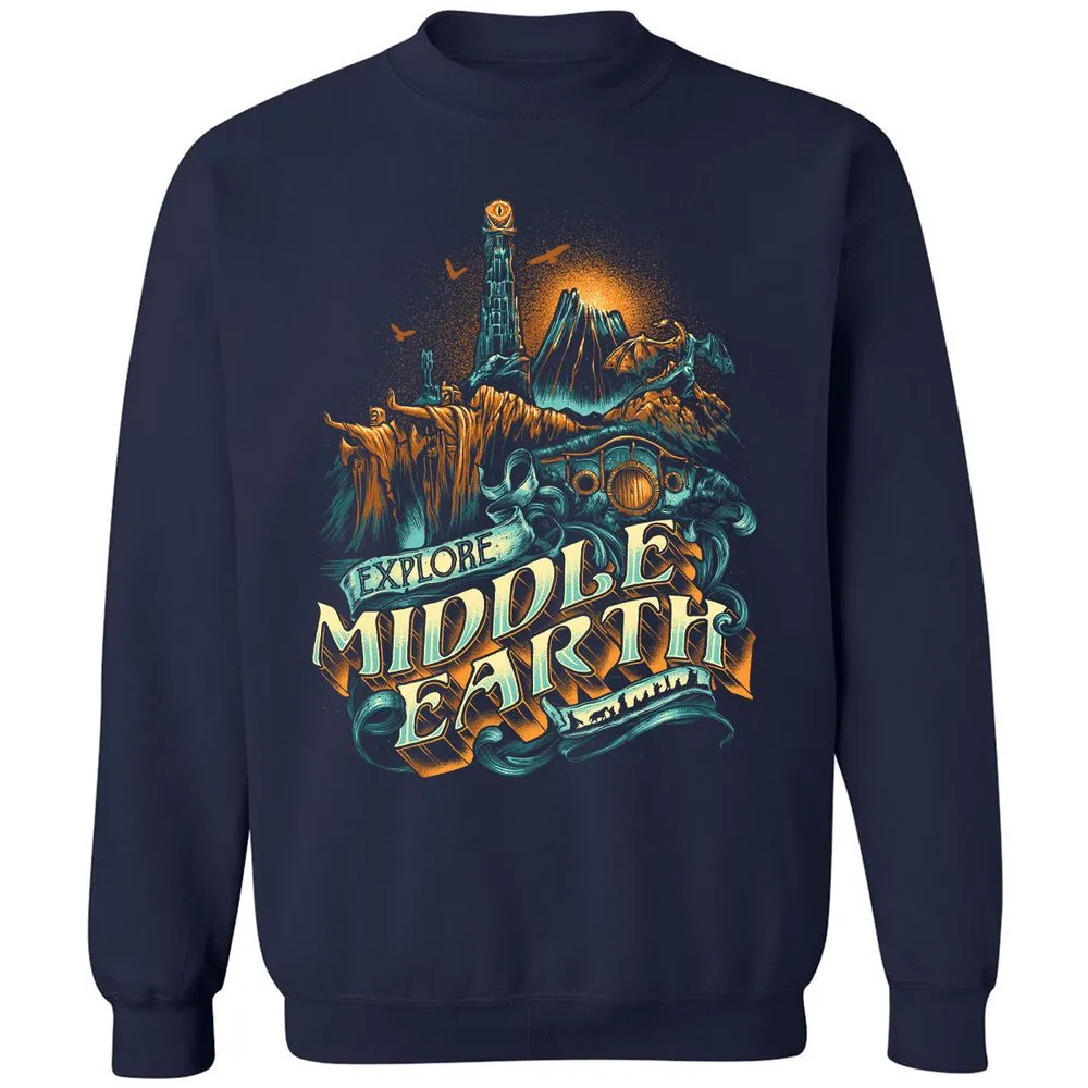 Classic Unisex Sweatshirt - KTCUDV19 - Navy - 2