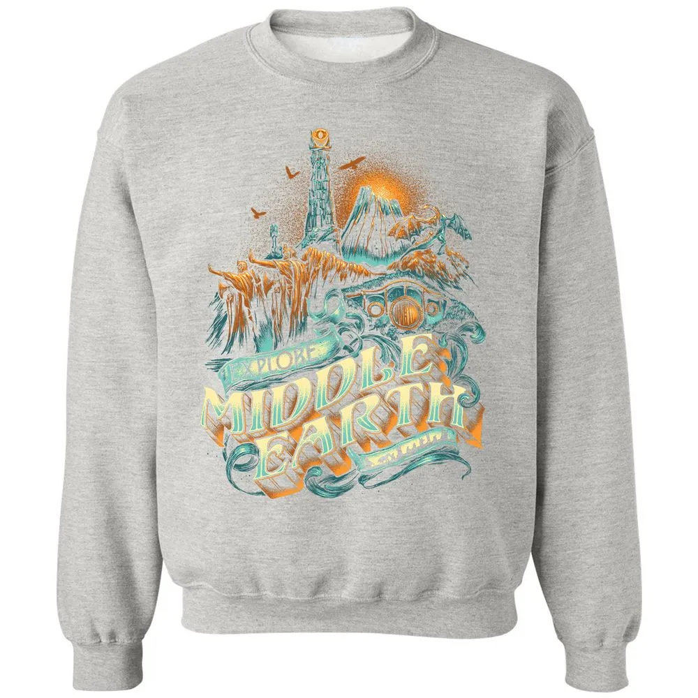 Classic Unisex Sweatshirt - KTCUDV19 - Ash - 8