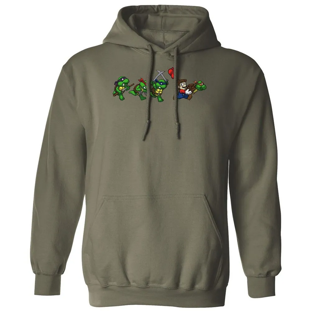 Classic Unisex Hoodie - WWUE2ZM9 - Military Green - 4
