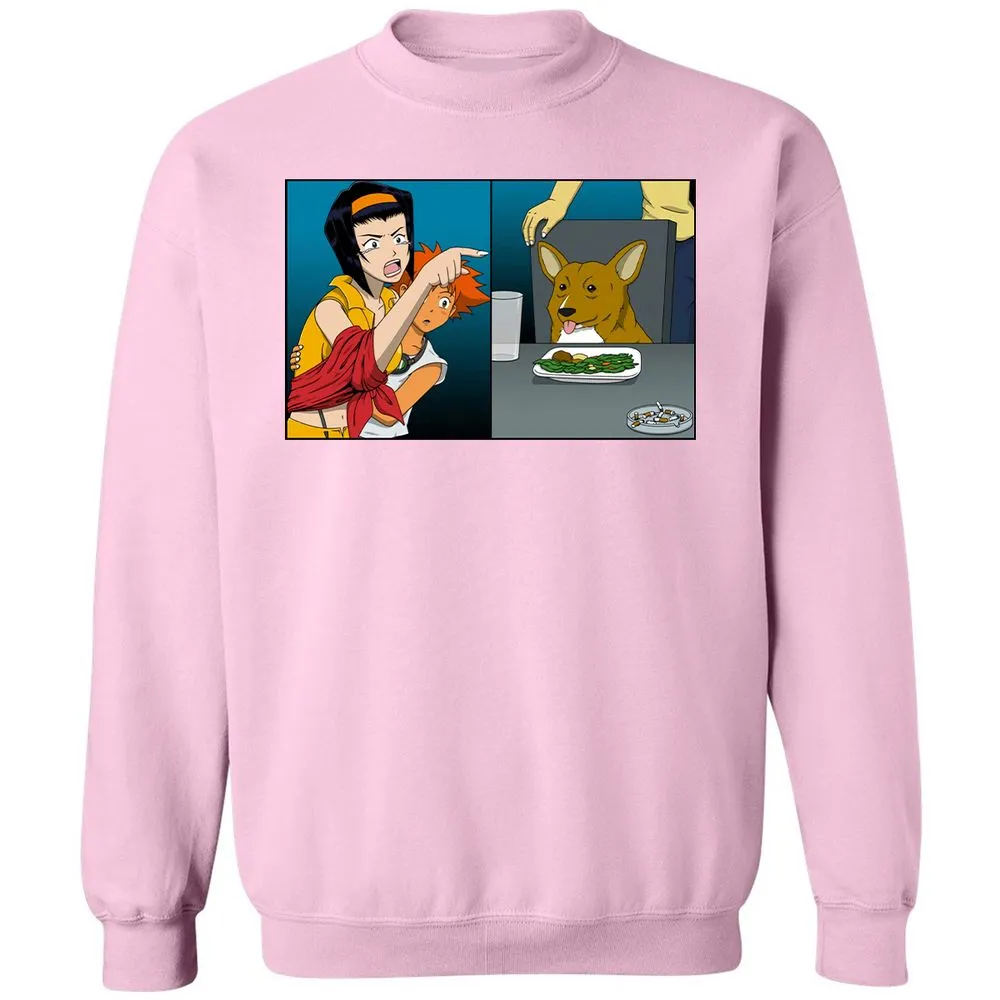 Classic Unisex Sweatshirt - TJ3LVENH - Light Pink - 3