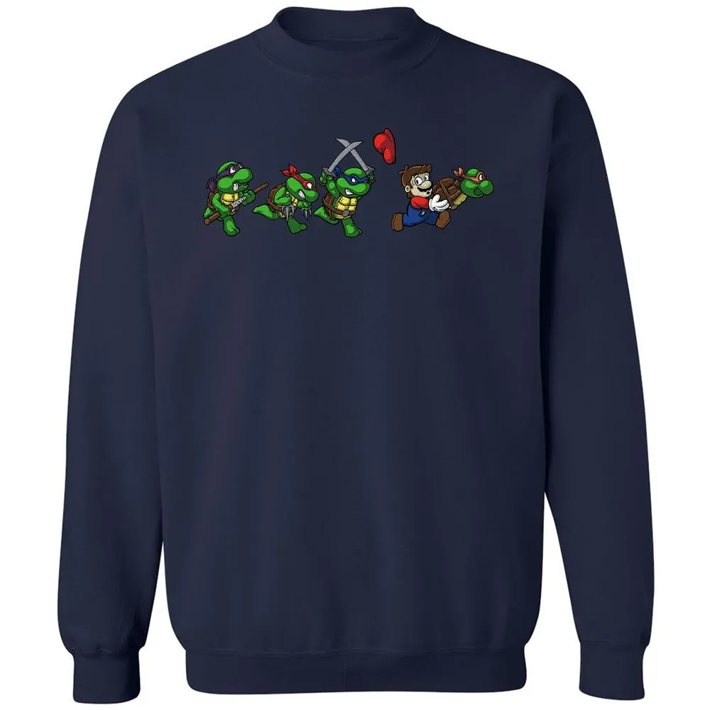Classic Unisex Sweatshirt - 5W9JMQSM - Navy - 2