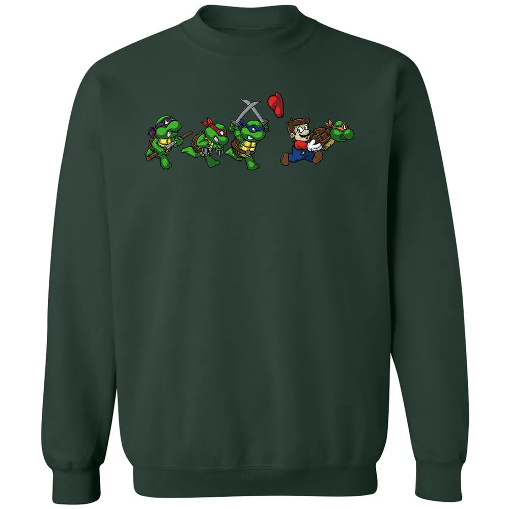 Classic Unisex Sweatshirt - 5W9JMQSM - Forest Green - 4