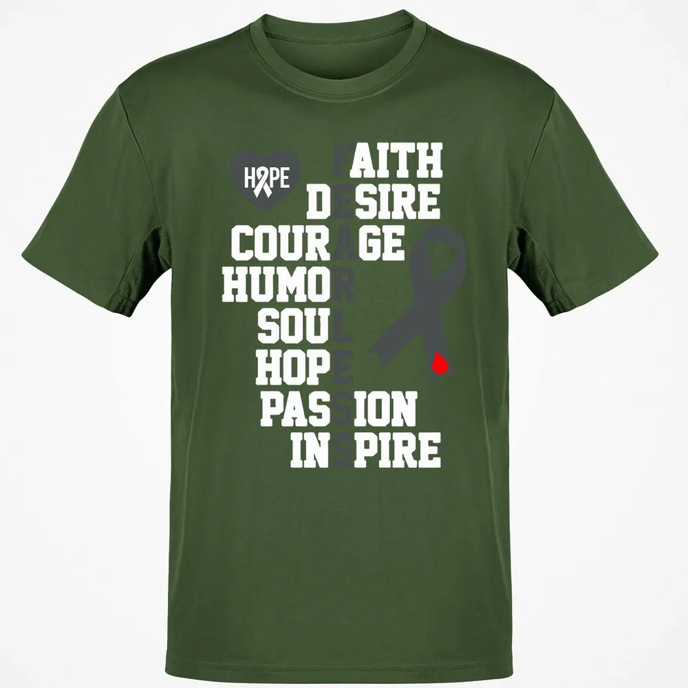 Classic Unisex T-Shirt - T6VT96GW - Military Green - 6