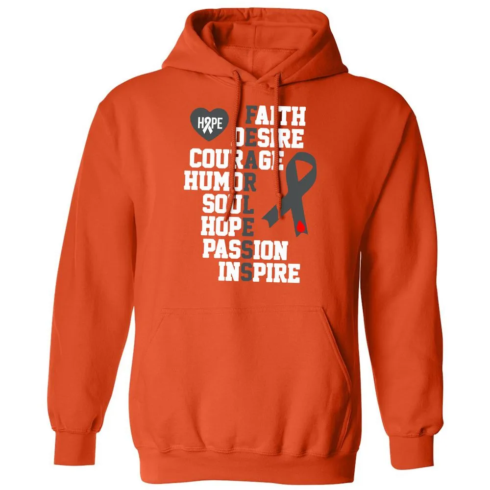 Classic Unisex Hoodie - W91EMD54 - Orange - 10