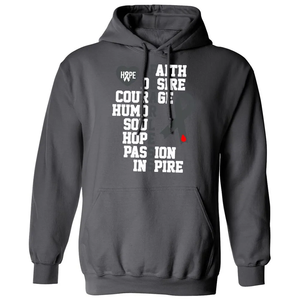 Classic Unisex Hoodie - W91EMD54 - Charcoal - 7