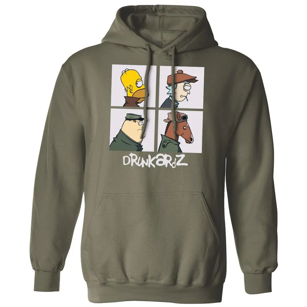 Classic Unisex Hoodie - HRKVYASB - Military Green - 4