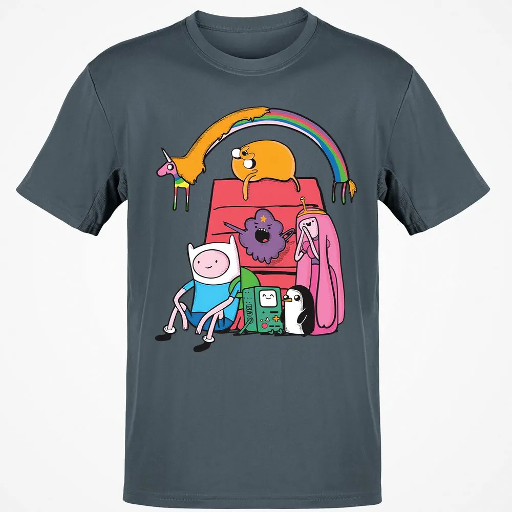Classic Unisex T-Shirt - LQCHSQWA - Charcoal - 3
