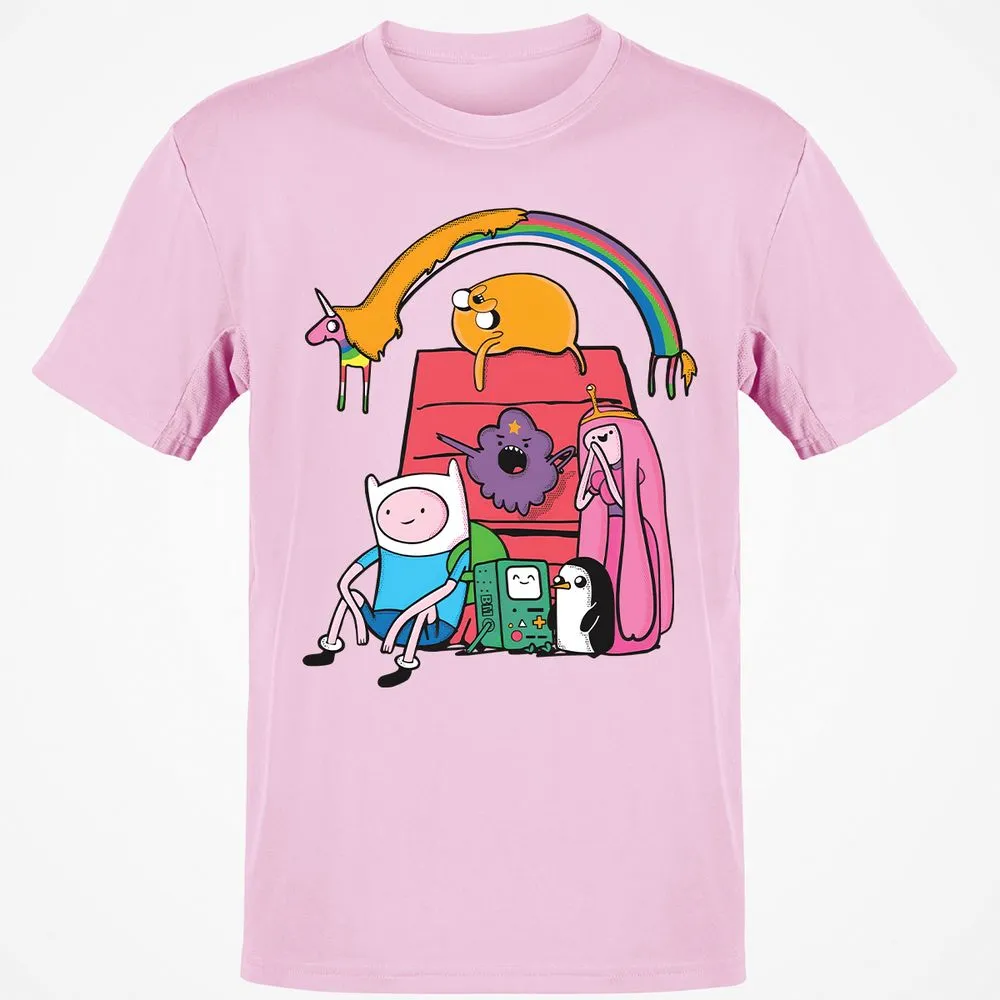 Classic Unisex T-Shirt - LQCHSQWA - Light Pink - 5