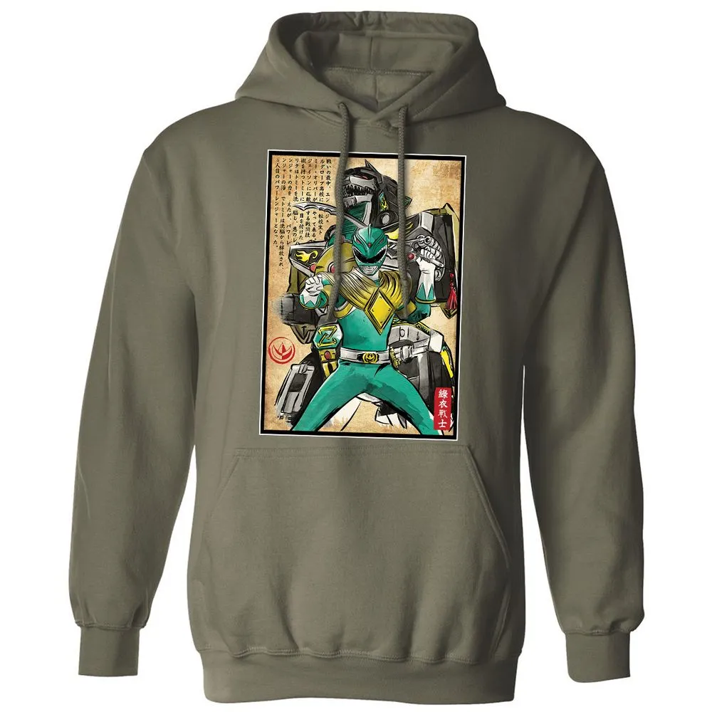 Classic Unisex Hoodie - XD96H3RM - Military Green - 4