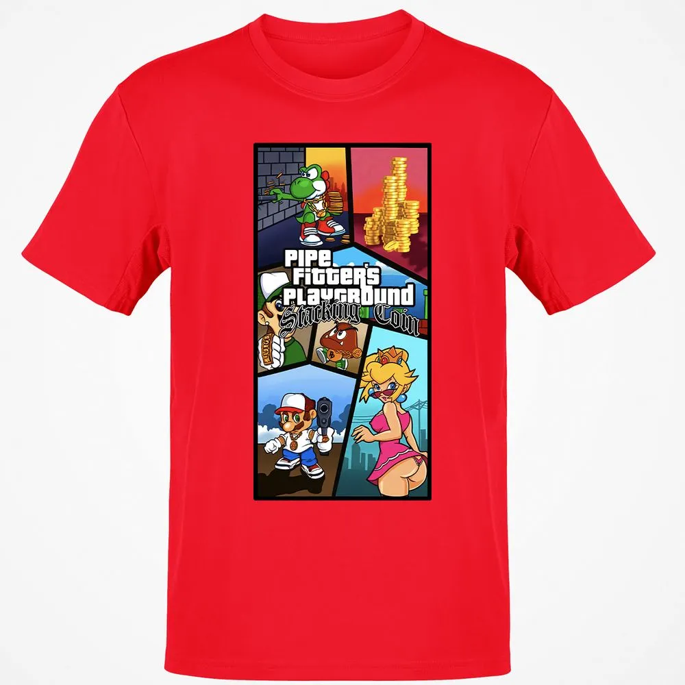 Classic Unisex T-Shirt - L6X9HBHF - Red - 10