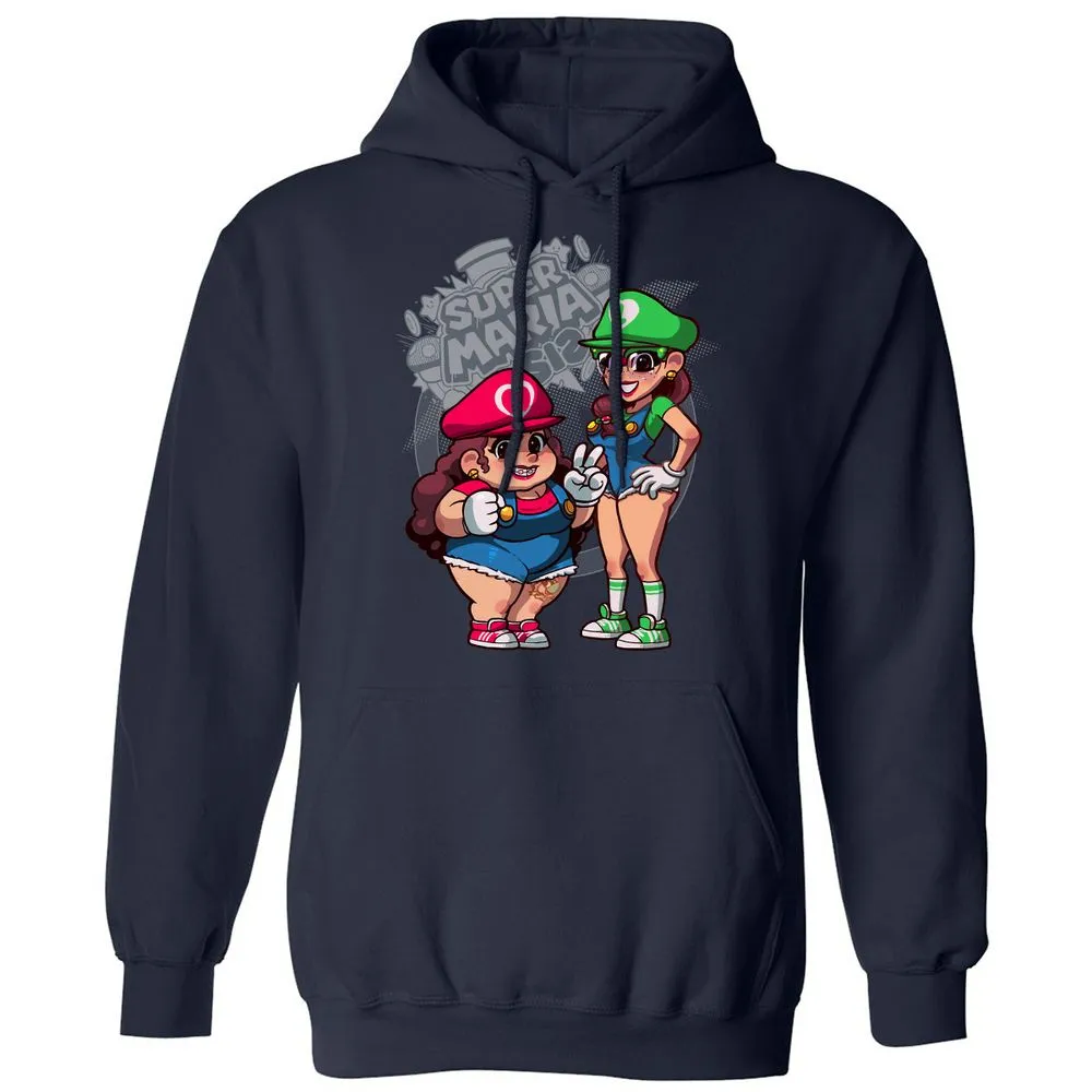 Classic Unisex Hoodie - W232VY38 - Navy - 2